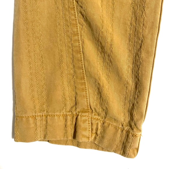 Anthropologie Scout Slim Pleated Straight Leg Ankle Pants Honey Size 26 - Picture 10 of 12